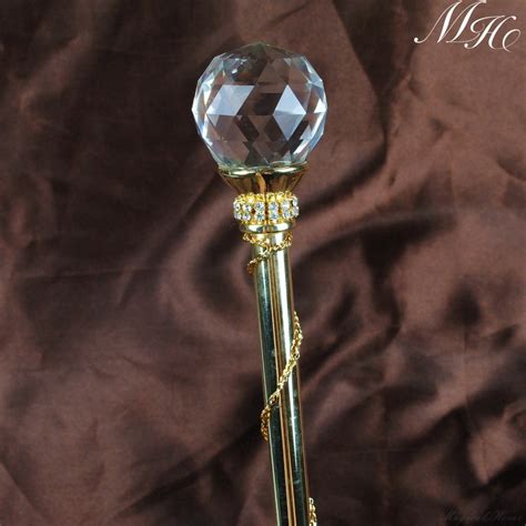 Maple witchcraft scepter
